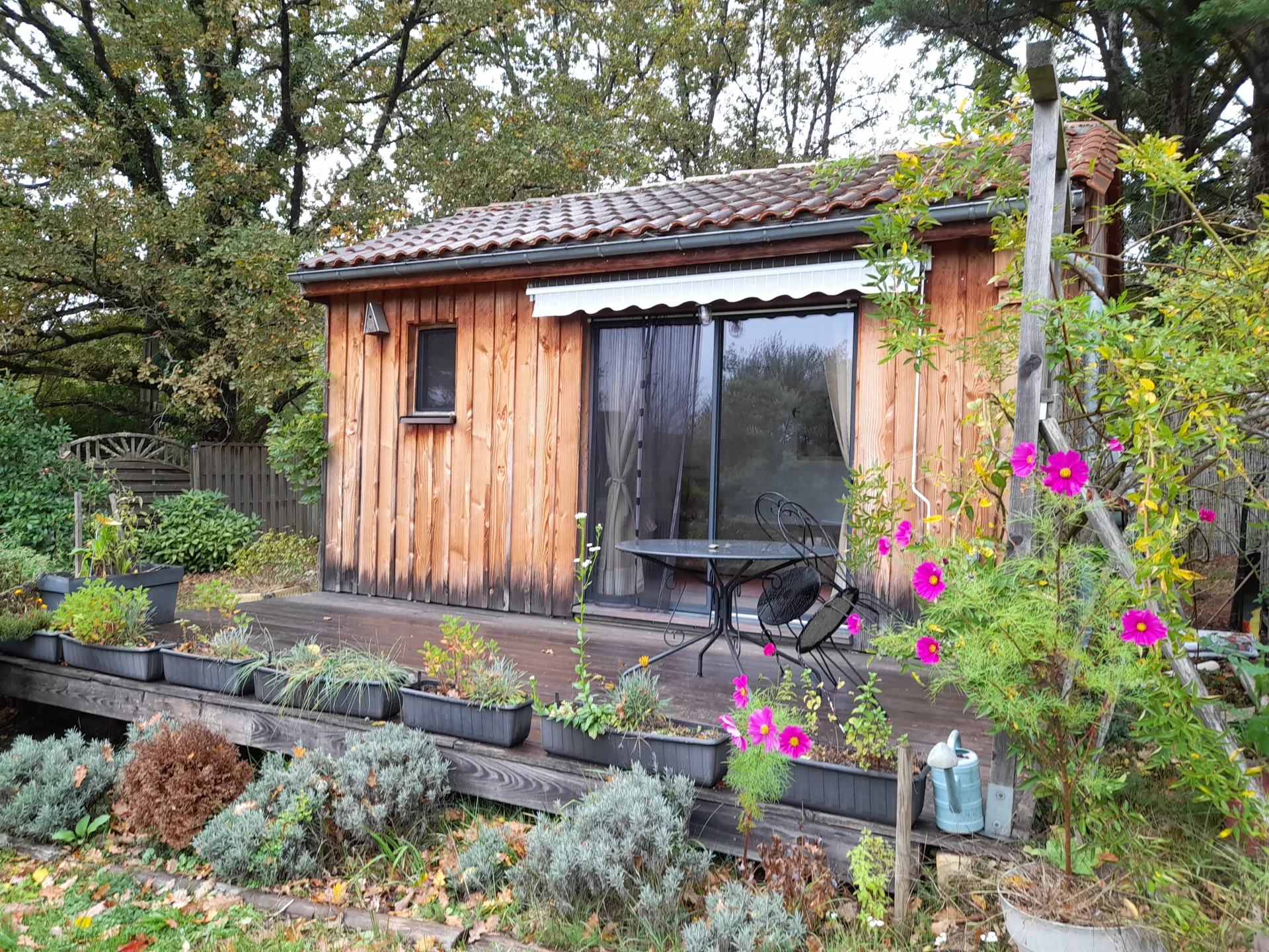 Vue de l'intérieur, Terrasse
