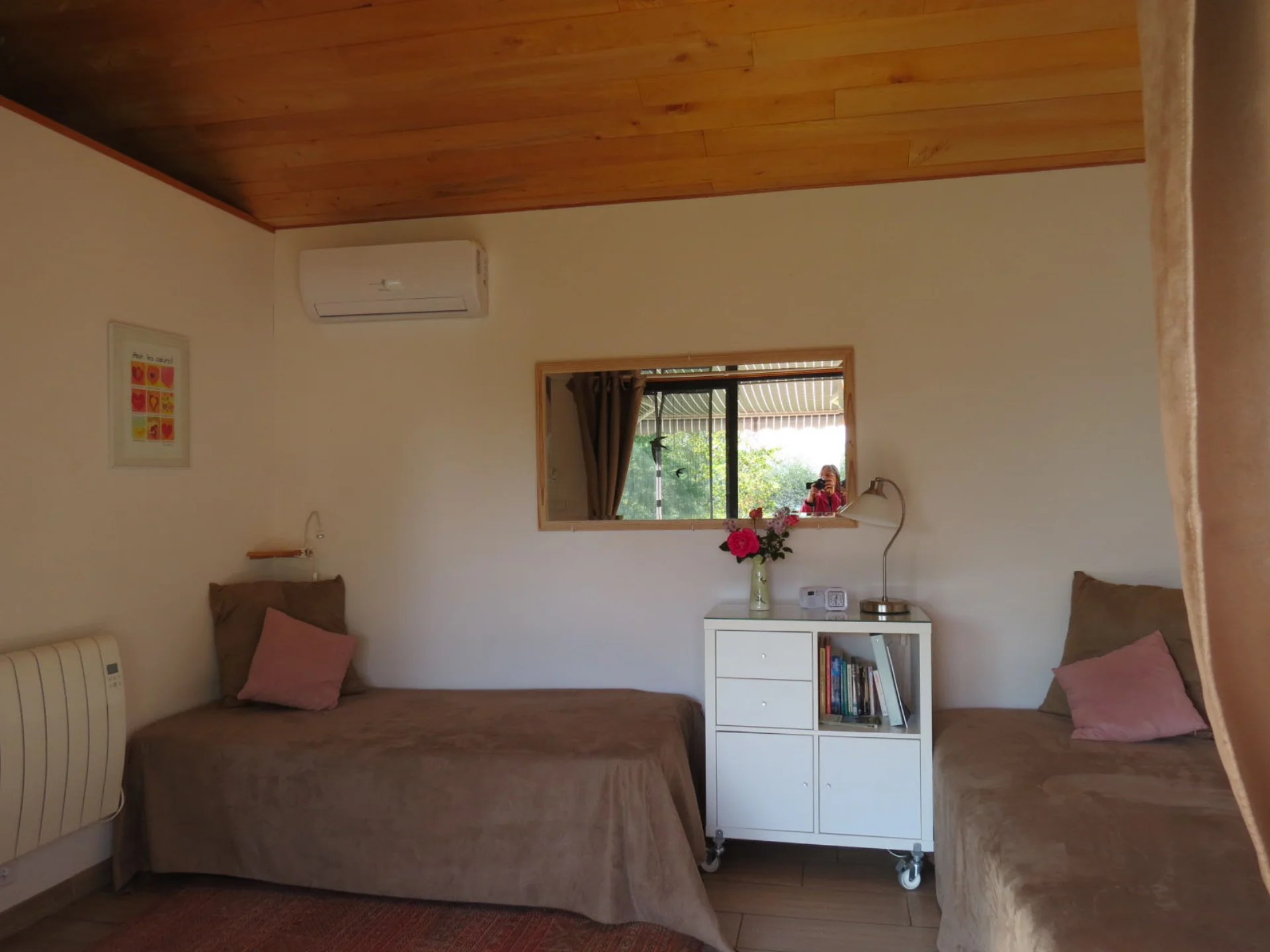 2 lits 190x90 pouvant être rapprochés