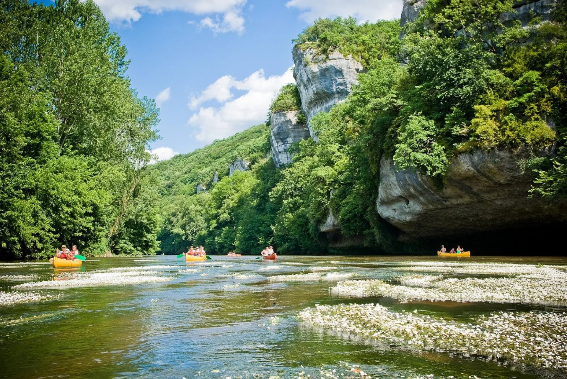 Canoë sur la Dordogne